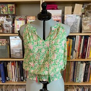 Trendy Boho Top by Rose & Olive NWT